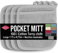 RITZ Terry Pocket Mitt & Hot Pad: Unparalleled Heat Resistant, Durable 100% by Ritz+Foodservice