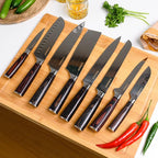 Seido Knives Master Chef Knife Set, 8-Piece Kitchen Knife Set, High-Carbon - Image 5