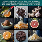 Lemon Zester & Parmesan Cheese Grater - Image 6
