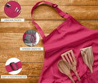 Utopia Kitchen 10 Pack Bib Apron Adjustable - Image 3