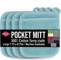 RITZ Terry Pocket Mitt & Hot Pad: Unparalleled Heat Resistant, Durable 100% by Ritz+Foodservice