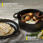 Lodge Chef Collection 6qt Double Dutch Oven - Image 3