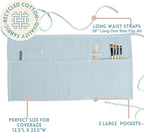 MEEMA Chef Waist Apron Cotton Fabric |Washable & Breathable Waitress & Server - Image 4