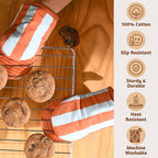 Folkulture Mini Oven Mitts | Heat Resistant 5.75"x9" - Image 2
