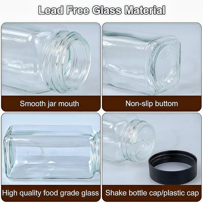 36Pcs Spice Jars Containers - Image 4