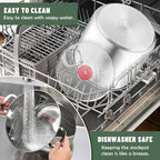 Herogo 12 Quart 18/10 Stainless Steel Stock Pot - Image 7