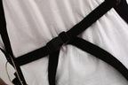 Heavy Duty Canvas Work Apron, Tool Pockets, Back Straps Adjustable（black） - Image 7