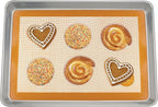 Mrs. Anderson’s Baking Non-Stick Silicone Half-Size Baking Mat and Sheet Pan Set - Image 3