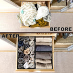 Simple Houseware Foldable Drawer Organizer - Image 3