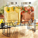 MosJos 2 GALLON Glass Drink Dispensers - Image 3