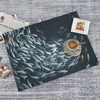 Japanese Fish Dish Drying Mat 18x24 Inch, Microfiber Absorbent Fast Dry Mat - Image 7