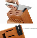 McCook® Kitchen Knife Sets, German Stainless Steel Knives Block Set - Image 3