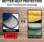 Oven Mitts Heat Resistant – Mini Oven Mitts, Silicone Gloves Heat Resistant - Image 4