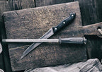 Professional Carbon Steel Black Knife Sharpening Steel - Image 7