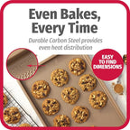 GoodCook BestBake Nonstick Textured Carbon Steel Cookie Sheet, Large Baking - Image 5