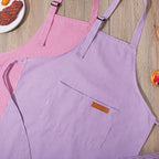 2 Pack Stripes Kids Apron, Kids Cooking Aprons - Image 6