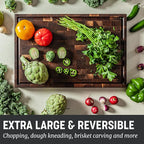 Mevell Walnut End Grain Cutting Board - Image 5