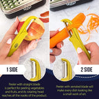 Cheese Grater with Container and Lid & Peeler Set - Image 5