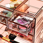 Sorbus Acrylic Makeup Organizer Set, 7-Drawer Vanity & Countertop Cosmetic - Image 5