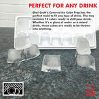 Chef Craft Ice Cube Tray with Lid - Image 3