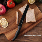 ROMANTICIST Knife Set, 10 Pieces Knife Block Set - Image 5