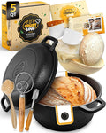 CRUSTLOVE Cast Iron Dutch Oven for Bread Baking by CRUSTLOVE