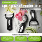 Spring Chef Vegetable Peelers for Kitchen - Image 4