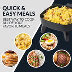 HomeCraft 7-Inch Electric Non-Stick Skillet, Adjustable Temperature Control - Image 5