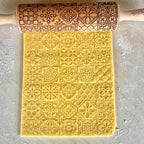 PORTUGUESE TILES Embossed Rolling Pin - Image 2