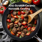 13-Inch Nonstick Hybrid Frying Pan - Image 4