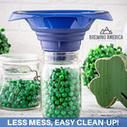 Kitchen Canning Funnel – Collapsible Silicone Food Funnel - Image 6