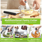 Spring Chef Dough Blender & Pastry Cutter Tool, Stainless Steel Pastry Blender - Image 2
