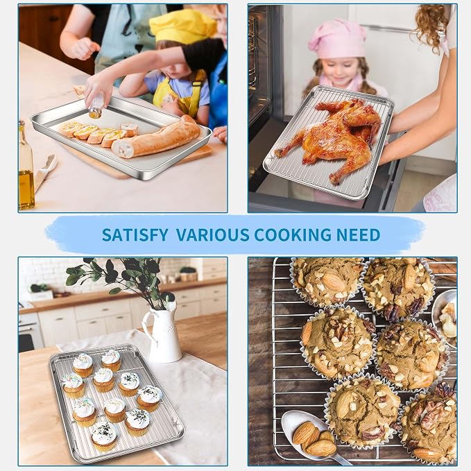 Herogo Stainless Steel Baking Sheet - Image 5
