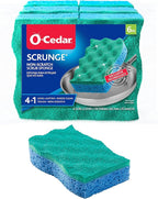 O-Cedar Scrunge Non-Scratch Scrub Sponge Multi-Use, All-Purpose, Odor-Resistant - Image 6
