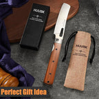 Huusk Japanese Folding Nakiri Knife - Image 7