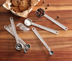 New Star Foodservice 43112 Stainless Steel 18/8 Measuring Spoons - Image 6