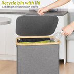 efluky Recycling Bin Holder 100L, 26 Gallon Trash Can - Image 5