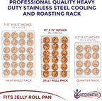 KITCHENATICS Jelly Roll Cooling Rack - Image 2