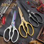 AWinjoy Heavy Duty Sharp Kitchen Scissors - Image 6