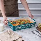 Wisenvoy Casserole Dish 9x13 Baking Pan Casserole Dishes - Image 2