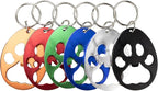 Swatom Dog Paw Keychain Bottle Opener Beer Opener Tool, Key Tag Chain Ring - Image 3