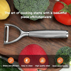 KULUNER Y-Type Vegetable Peeler, 304 Stainless Steel Blade, Ultra Sharp Potato - Image 5