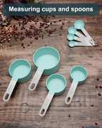 Measuring Cups and Spoons Set of 8 Pieces, nesting measuring cups - Image 7