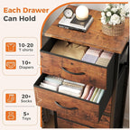 Sweetcrispy Tall Fabric Dresser - Image 4