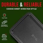 3 Piece Set Nonstick Carbon Steel Oven Bakeware -Professional Quality Kitchen - Image 4