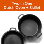 Commercial Chef 2-in-1 5-Qt. Dutch Oven - Image 2