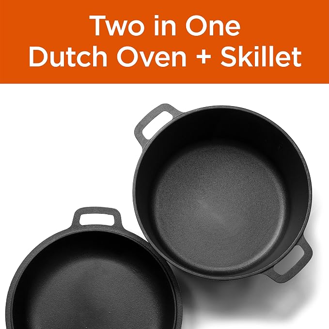 Commercial Chef 2-in-1 5-Qt. Dutch Oven - Image 2