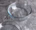 Round Tempered Glass Casserole Dish - Image 6
