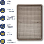 Ultra Cuisine Wire Rack Baking Sheet Pan Set - Image 5