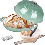 VORRINGARD Enameled Cast Iron Dutch Oven Pot by Unknown